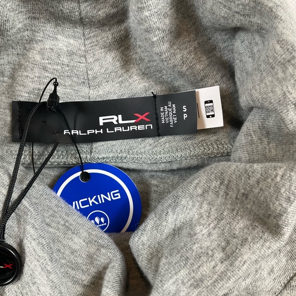 RLX Ralph Lauren Women's Performance Cotton Blend Turtleneck Heather Grey Small - Picture 6 of 10